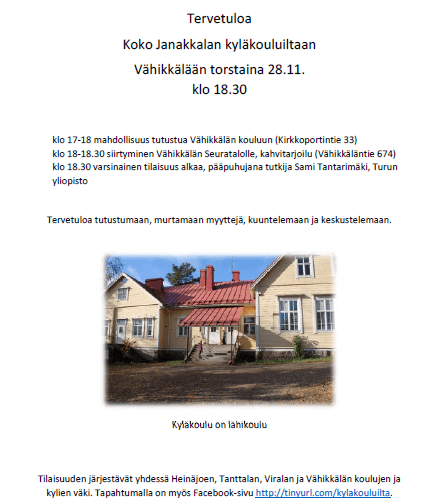 Kyläkouluiltakutsukuva